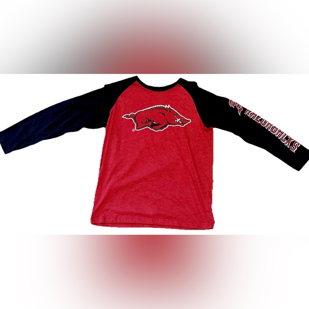 Arkansas Razorbacks Youth XL Colosseum Long Sleeve T-shirt